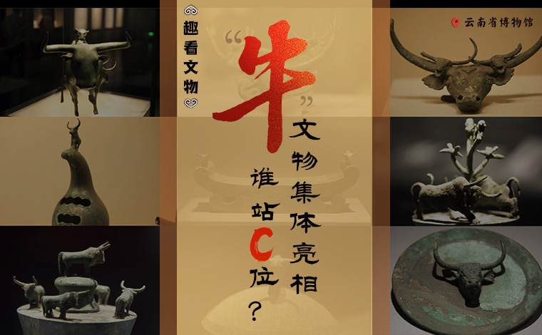 【趣看文物】“牛”文物集體亮相，誰站C位？